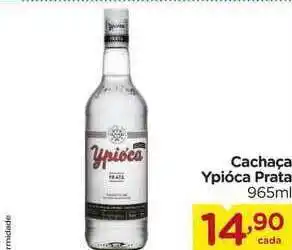 Carrefour Cachaça Ypióca Prata 965ml oferta