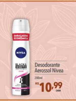 Supermercados Condor Desodorante Aerossol Nivea 200ml oferta