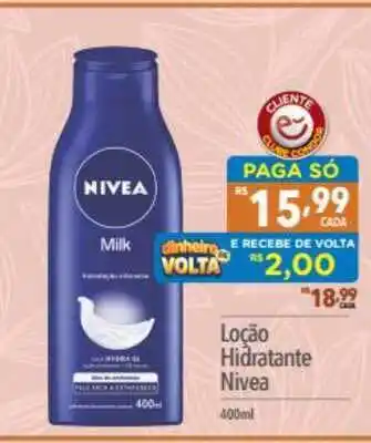 Supermercados Condor Loção Hidratante Nivea 400ml oferta