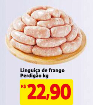 Mercado Extra Linguica de frango Perdigao 1kg oferta