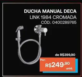 Ducha manual deca link 1984 cromada