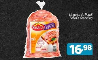 Supermercados Big Compra Linguiça de pernil seara á granel oferta