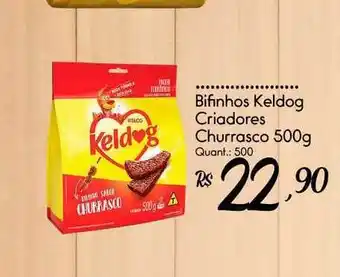Giassi Supermercados Bifinhos Keldog Criadores Churrasco 500g oferta