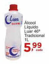 Rossi Supermercado Alcool Liquido Luar 46 trad. 1L oferta