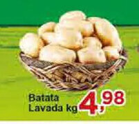 Rossi Supermercado Batata Lavada 1kg oferta