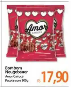 Atacadão Bombom Neugebauer Amor Carioca 900g oferta