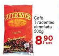 Rossi Supermercado Cafe Tiradentes Almofada 500g oferta