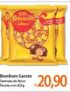 Atacadão Bombom Garoto Seranata De Amor 825g oferta
