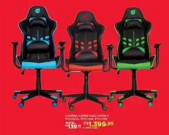 DB Supermercados Cadeira gamer dazz prime x oferta