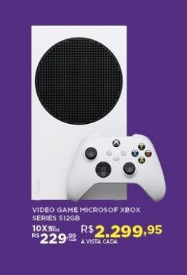 Vídeo game microsoft xbox series 512gb