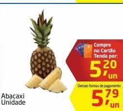 Tenda Atacado Abacaxi un oferta