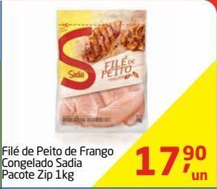 Tenda Atacado Filé de peito de frango congelado sadia 1kg oferta