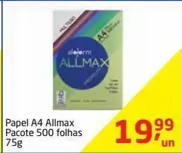 Tenda Atacado Papel allmax 500 folhas 75g oferta