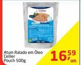 Atum ralado em óleo cellier 500g