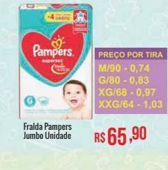 Mart Minas Fraldas pampers oferta