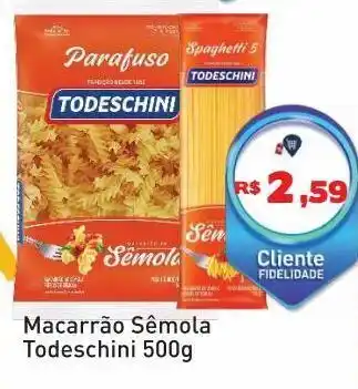 Tonin Superatacado Macarrão todeschini 500g oferta