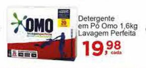 Rossi Supermercado Detergente em po Omo 1.6kg Lavagem Perfeita oferta