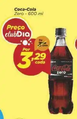 Dia Coca Cola Zero 600ml oferta