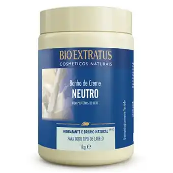 Farmácia Santa Lúcia Banho de creme bio extratus neutro com proteínas do leite - 1kg oferta