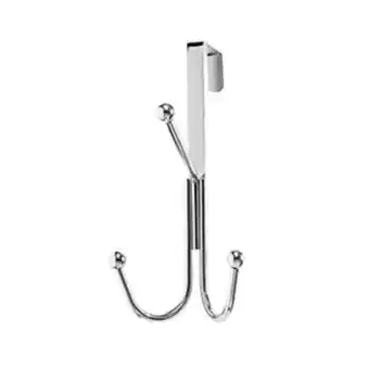 Suporte para porta com 3 ganchos cromado - ordene