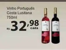 Vinho Português Costa Lusitana 750ml