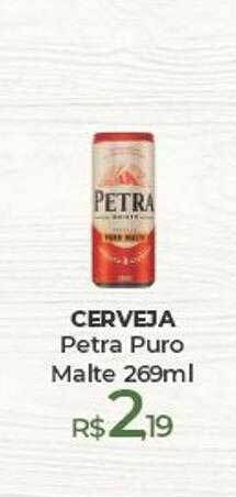 Cerveja petra puro malte