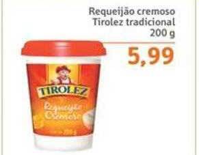 Sonda Requeijão cremoso tirolez tradicional oferta