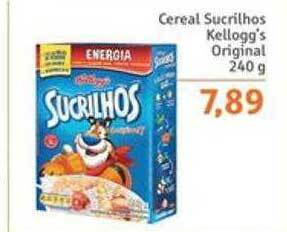 Sonda Cereal sucrilhos kellogg's original oferta