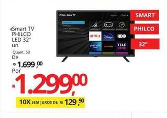 Smart tv philco led 32