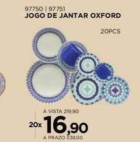 Jogo de jantar oxford