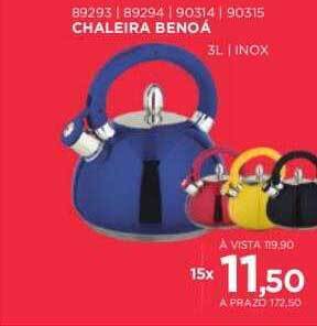 Benoit Chaleira benoá oferta