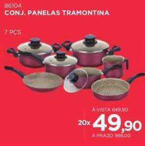 Benoit Conj. panelas tramontina oferta