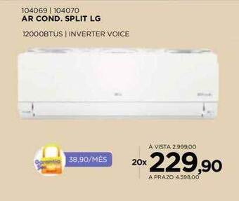 Benoit Ar cond. split lg oferta