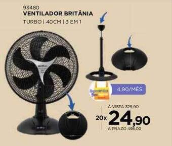 Benoit Ventilador britânia oferta
