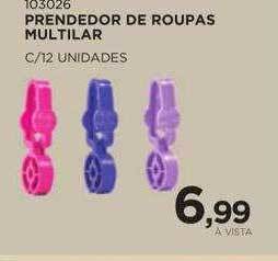 Prendedor de roupas multilar