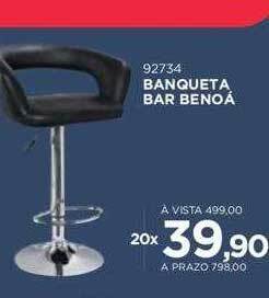 Benoit Banqueta bar benoá oferta