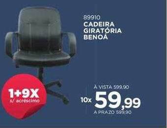 Benoit Cadeira giratória benoá oferta