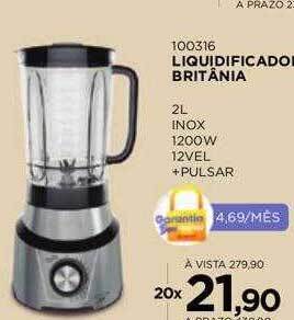 Benoit Liquidificador britânia oferta