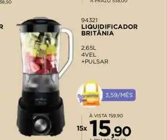 Benoit Liquidificador britânia oferta