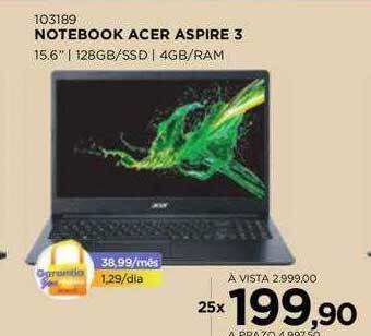 Benoit Notebook acer aspire 3 oferta