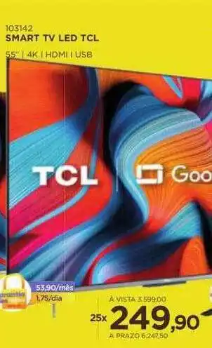 Benoit Smart tv led tcl oferta