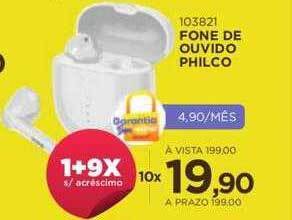 Benoit Fone de ouvido philco oferta