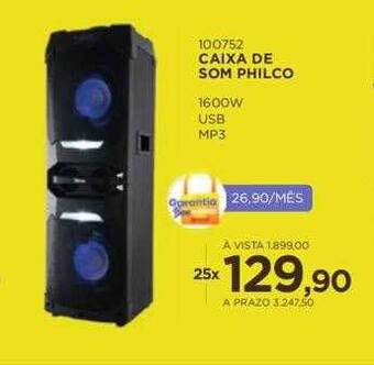 Benoit Caixa de som philco oferta