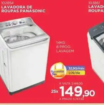 Benoit Lavadora de roupas panasonic oferta