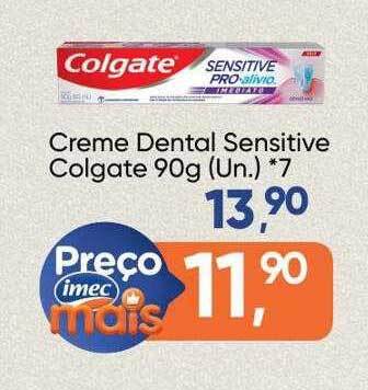 Imec Supermercados Creme dental sensitive colgate oferta
