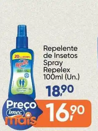 Repelente de insetos spray repelex
