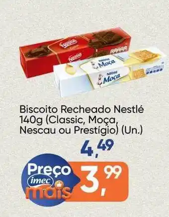 Imec Supermercados Biscoito recheado nestlé oferta