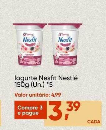 Imec Supermercados Iogurte nesfit nestlé oferta