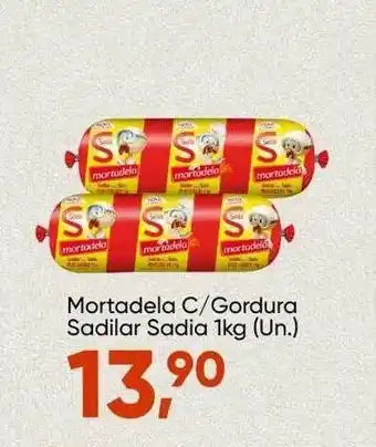 Imec Supermercados Mortadela c gordura sadilar sadia oferta