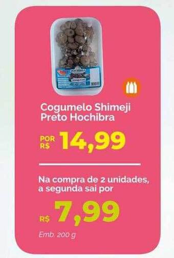 Oba Hortifruti Cogumelo shimeji preto hochibra oferta